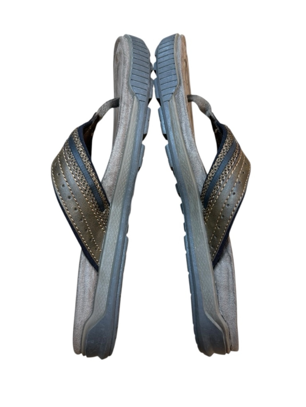 Earth Spirit Men’s Brown Flip Flop Sandals - Casual Comfort - US Size 10 - Picture 9 of 12